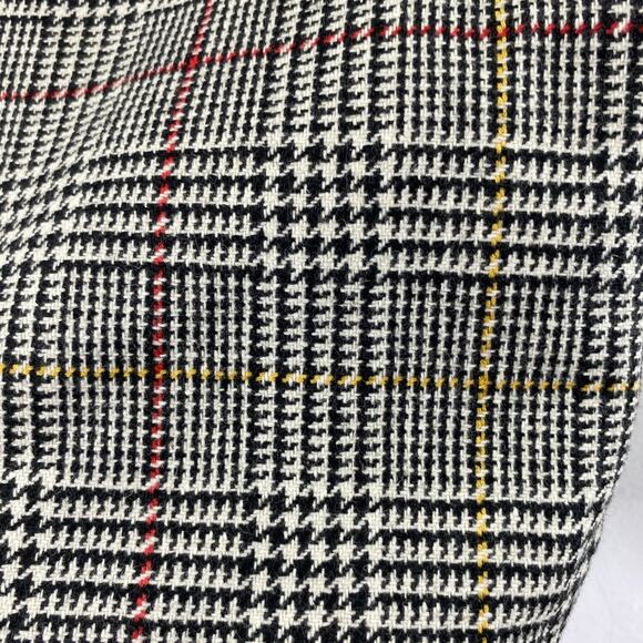 Norton McNaughton Plaid Skirt Womens Size 10‎ Petite Preppy Wool Blend Academia - Picture 10 of 11